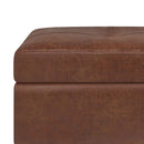 Oregon - Contemporary Storage Ottoman Bench With Tray by Unique Piece Furniture