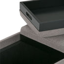 Avalon - Upholstered Storage Ottoman by HouseOfZazla