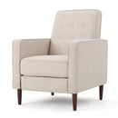 Mid-Century Modern Recliner With Button Tufted Waffle Stitch by HouseOfZazla