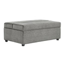 Twin Size Folding Ottoman Sleeper Bed With Mattress Convertible Guest Bed by HouseOfZazla