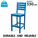 Outdoor Patio Bar Height Chair by HouseOfZazla
