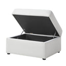 Chauncy - Sectional With Storage Ottoman by HouseOfZazla