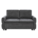Convertible Sofa Bed Loveseat With Adjustable Backrest And USB Ports by HouseOfZazla