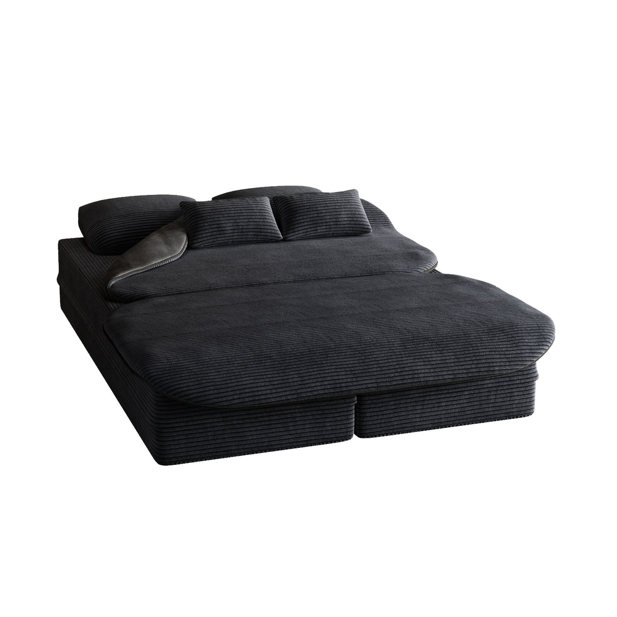 2 In 1 Foldable Sofa Bed With Multi Functional Blanket, photo 22 of 40