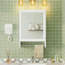 3 in 1 Wall Mounted Bathroom Mirror Cabinet with Adjustable Shelf by HouseOfZazla