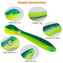 GBruno 10Pcs Soft Fishing Lures
