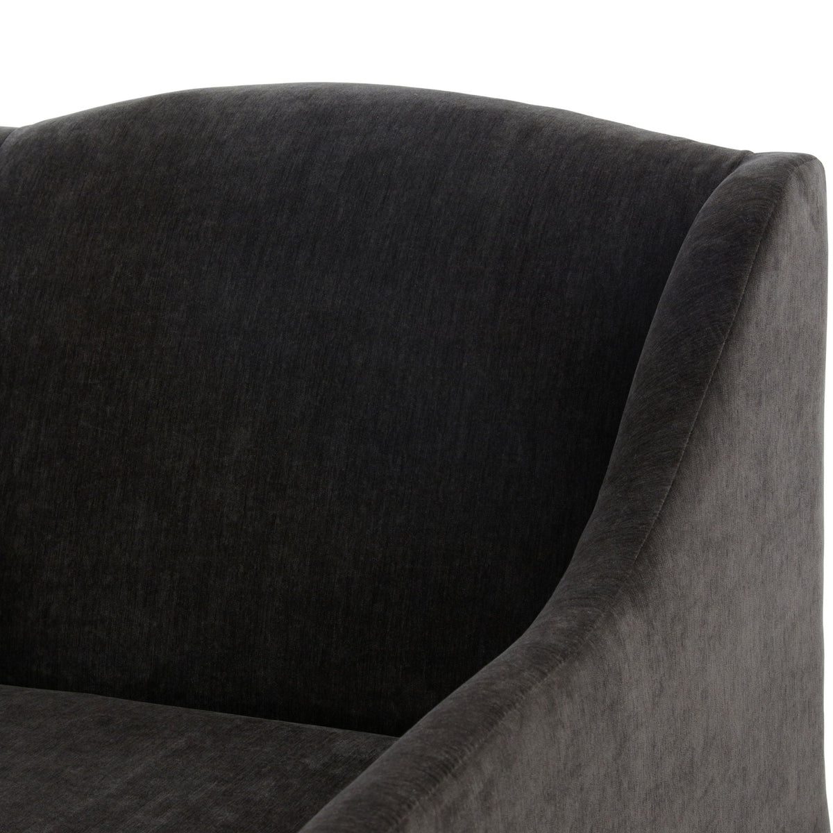 Luisa - Skirted Swivel Accent Chair, photo 13 of 40