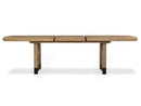 Tristan - Extendable Trestle Dining Table - Swiss Coffee