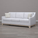 Sofa With Casual Accent - Gray by HouseOfZazla