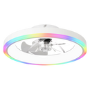 19.7" Modern RGB Ceiling Fan with Lights by HouseOfZazla