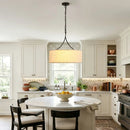 3 Light Drum Pendant Light by Unique Piece Furniture