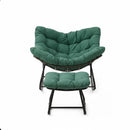 Egg Rocking Chair With Ottoman by HouseOfZazla