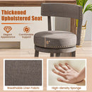 Counter Height Swivel Bar Stools Set of 2 - 24 & 29 Inch by LJGDeals