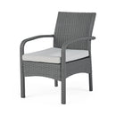 Cordoba KD Wicker 4 Piece Chat Set