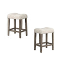 Transitional Counter Dining Set With 4 Tufted Stools by HouseOfZazla