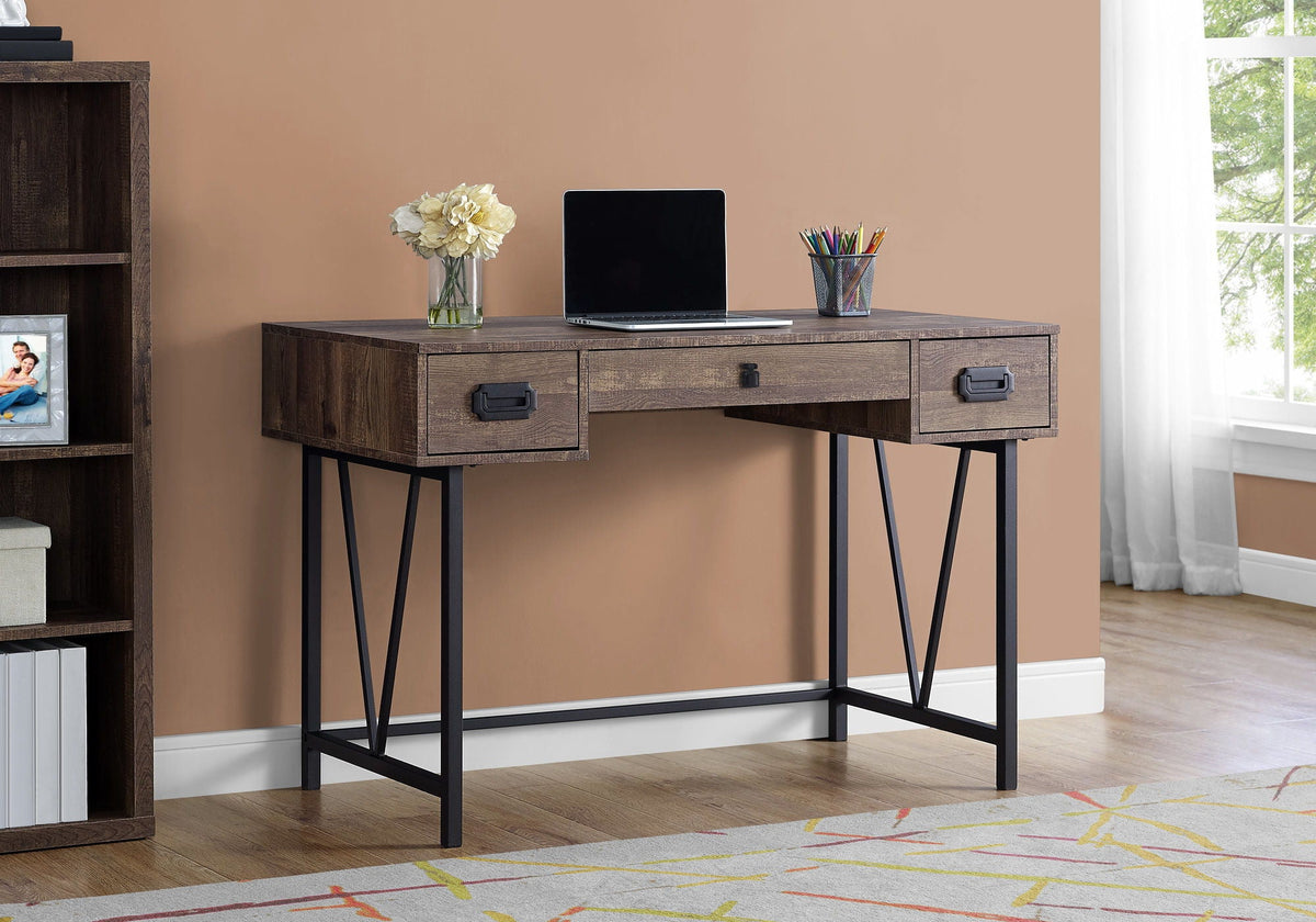 Computer Desk For Home Office, Laptop, Storage Drawers, Transitional, photo 7 of 17