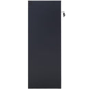 Large Steel Freestanding Floor Parcel Package Drop With Locking Letterbox Drop Mail Box With Multi Compartments - Black by HouseOfZazla
