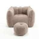 Soft Bean Bag Chair With High Resilient Foam by Unique Piece Furniture
