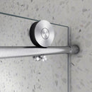 6063 Brushed Nickel Frameless Shower Door by HouseOfZazla
