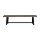 Cloud - Outdoor Bench With Acacia Wood Frame And Slat Panel Design