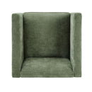 Barrel Accent Chair With Enclosed Arms by HouseOfZazla