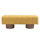 Upholstered Dining Bench For Dining Room by Unique Piece Furniture
