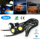Amber Eagle Eye LED Grille Light for Vehicles by LJGDeals