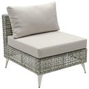 K&K Patio 8-Piece Patio Furniture Set with 43" Fire Pit Table by HouseOfZazla