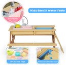 Kids Picnic Table With Sand and Water Table Conversion by HouseOfZazla