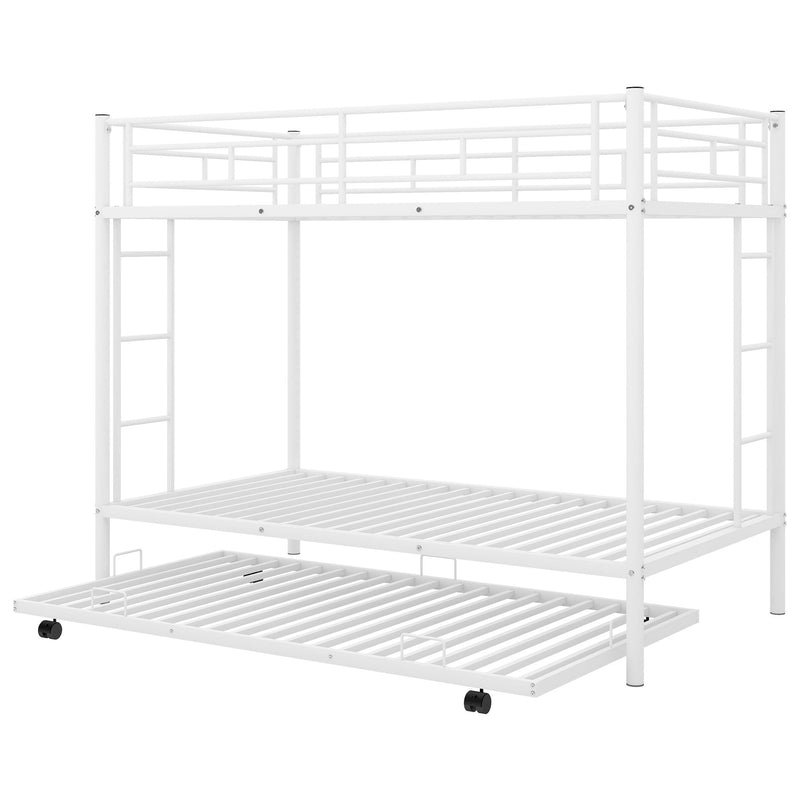 Twin Over Twin Bunk Bed With Trundle, photo 2 of 7