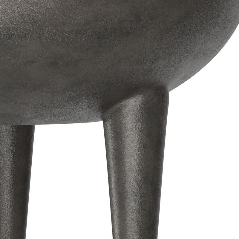 Otto - Cast Aluminum Side Table - Black, photo 5 of 11