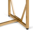 Selma - Handcrafted Metal And Wood Accent Table by Unique Piece Furniture