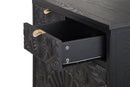 Hand-Carved Accent Cabinet by HouseOfZazla