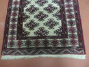 3' X 3' Vintage Handmade Turkoman Bokhara Yamud Wool Rug Nice