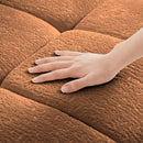 Modern Sofa & Pillows, Textured Cover, High Rebound Cushions by HouseOfZazla