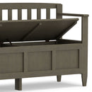 Brooklyn - Handcrafted Entryway Storage Bench