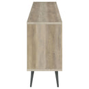 Maeve 2-door Engineered Wood Cabinet Antique Pine and Grey