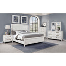 Inverness - 5 Drawer Bedroom Chest - White by HouseOfZazla