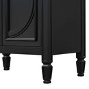 Double Sink Bathroom Vanity Set with Wall Mount Mirror Cabinet by HouseOfZazla