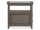 Paxton Place - Chairside End Table - Dovetail Gray