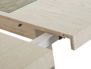 Lenox - Rectangular Dining Table - Warm Silver