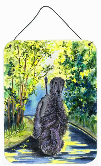 Afghan Hound Aluminium Metal Wall or Door Hanging Prints