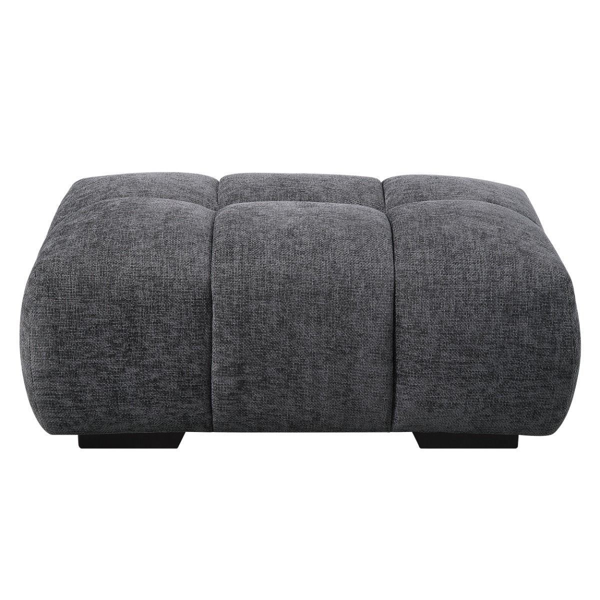 Chosen - Ottoman - Gray Chenille, photo 2 of 7