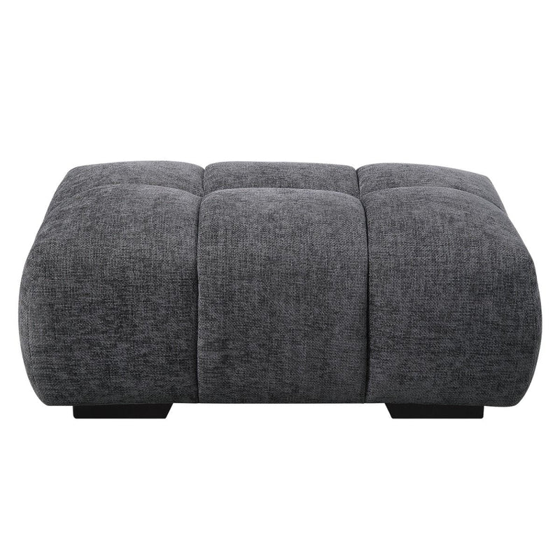 Chosen - Ottoman - Gray Chenille, photo 2 of 7