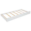 Storage Platform Bed, With 2 Big Drawers, Trundle, One Set Of Sockets & USB Ports