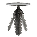 Leaf Side Table - Silver by Unique Piece Furniture