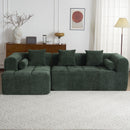 Sectional Free Combined Sofa With 2 Side Pockets by HouseOfZazla