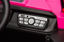 12V7A*1 30W*4 Four-Wheel Drive Seat One Button Start, Forward And Backward, High And Low Speed, Music, Front Light, Power Display, Two Doors Can Open, 2.4G R / C, Seat Belt Four Wheel Absorber by HouseOfZazla