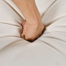 4-Piece Rattan Outdoor Patio Conversation Set with Seating Set for 5 and Coffee Table for Porch, Backyard and Garden (Brown Grey)