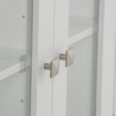 Acadian - Double Door Wall Cabinet - Pure White by HouseOfZazla